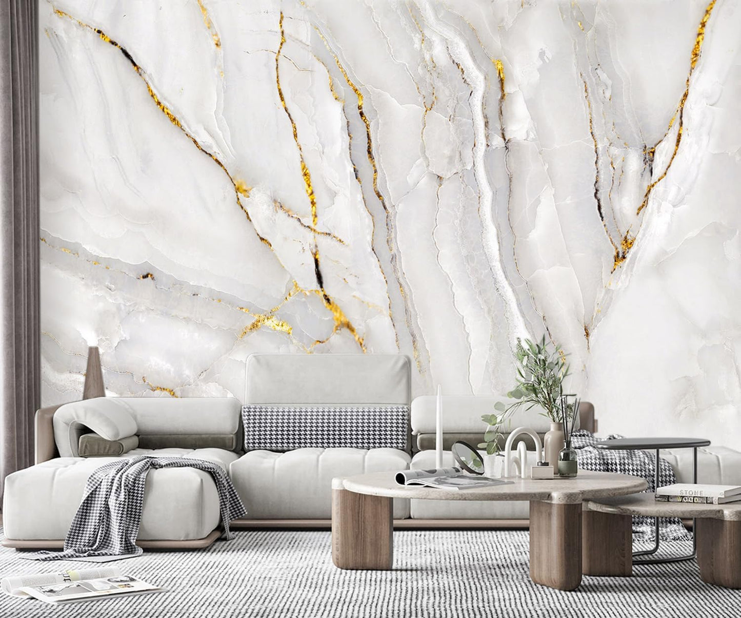 -Vintage Forest Natural Wall Bedroom Mural XT18 S 100" x 65"