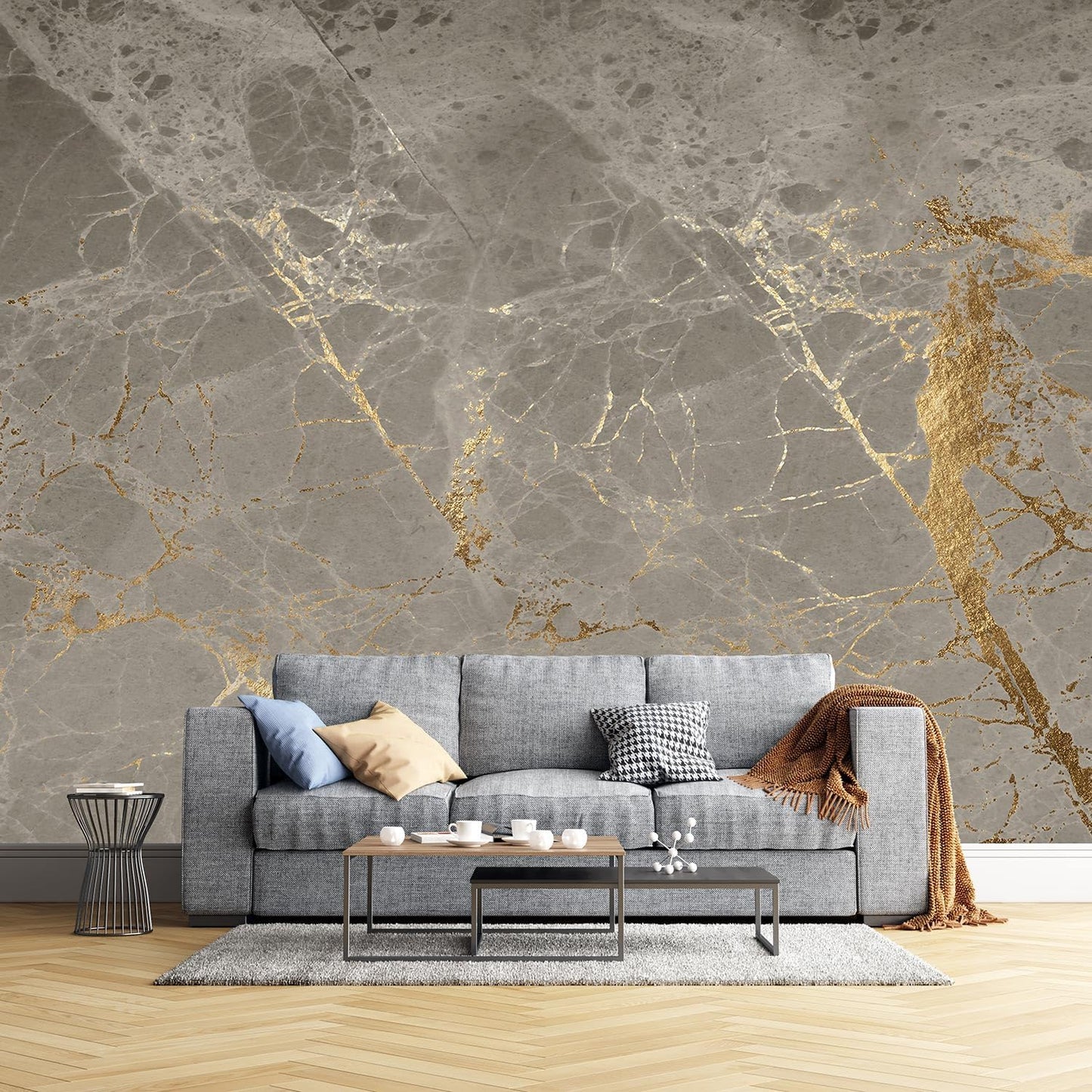 -Vintage Forest Natural Wall Bedroom Mural XT18 S 100" x 65"