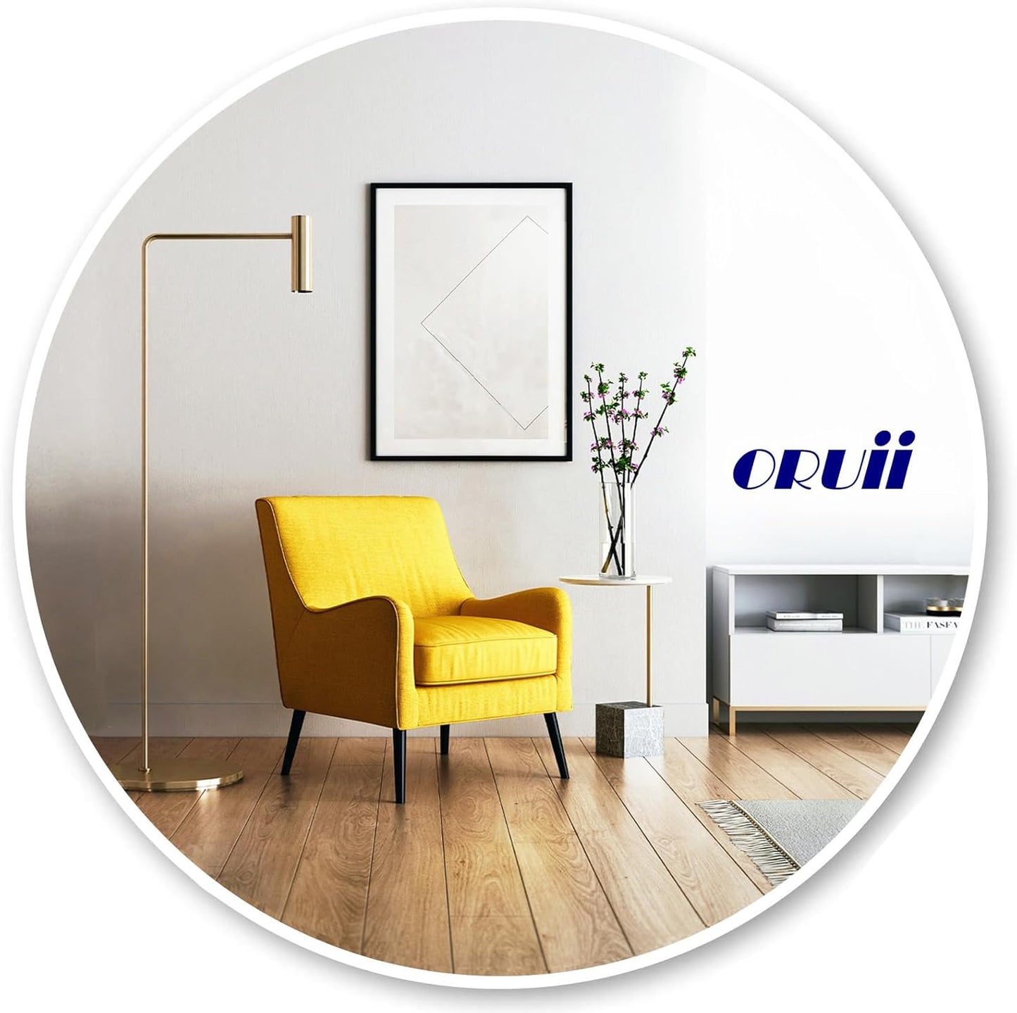 Round Mirror, Black Round Mirror 24 inch, Circle Wall Mirrors Metal Frame, Circular Mirrors for Wall, Living Room, Bathroom, Vanity, Entryway, Hallway.